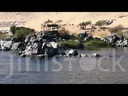 Nubian village on the Nile banks.