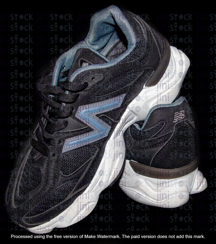 Black sneakers