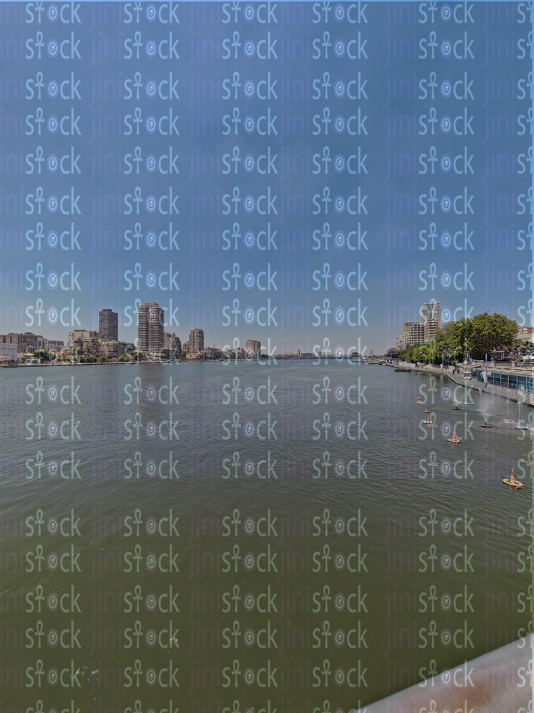 من فوق كورنيش النيل ومظهر المباني الجميله المطله عليه