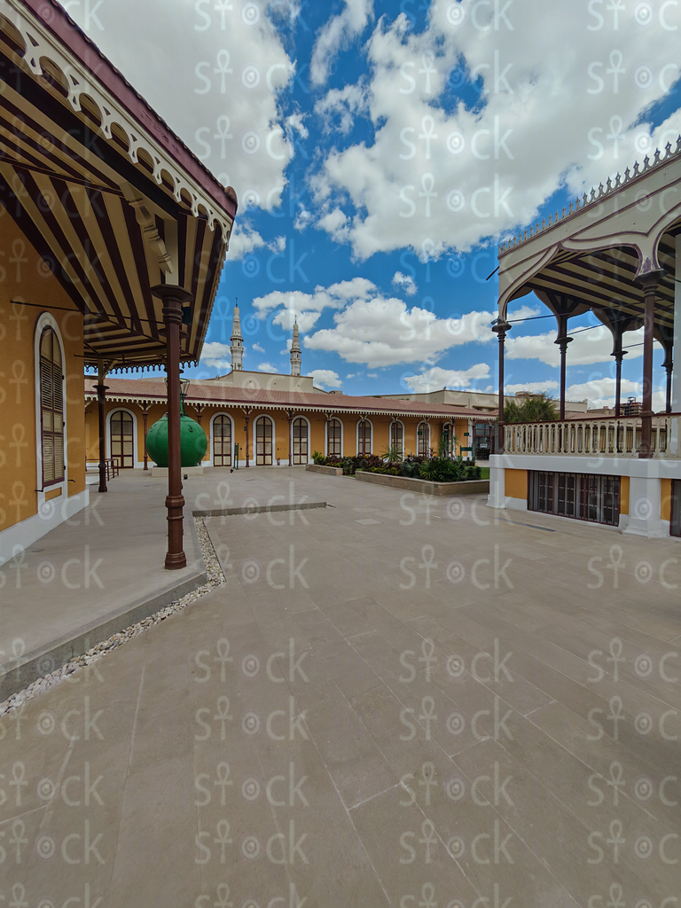 Architectural Details at Suez Canal Museum