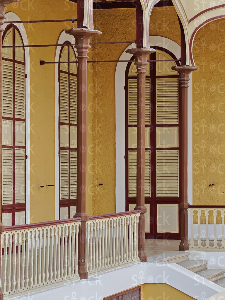 Elegant Interior Passage – De Lesseps House, Ismailia
