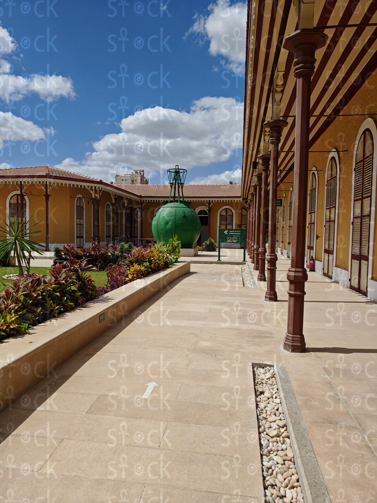 Grand Entrance Stairs Suez Canal Museum