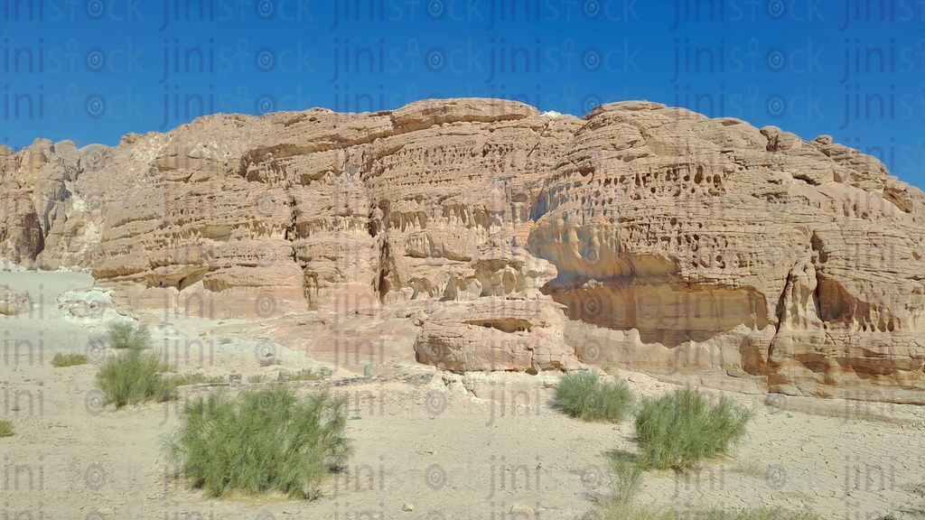 The mountains of South Sinai in the desert. it can be used as a background for designs.