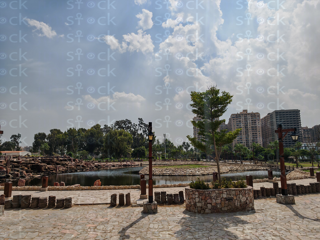 بحيره حديقة قصر الحرملك