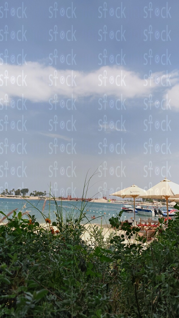 Panoramic view of Montazah Palace and its gardens