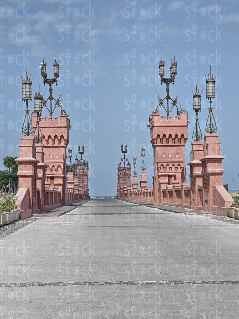Stone Bridge Leading to the Royal Gates 