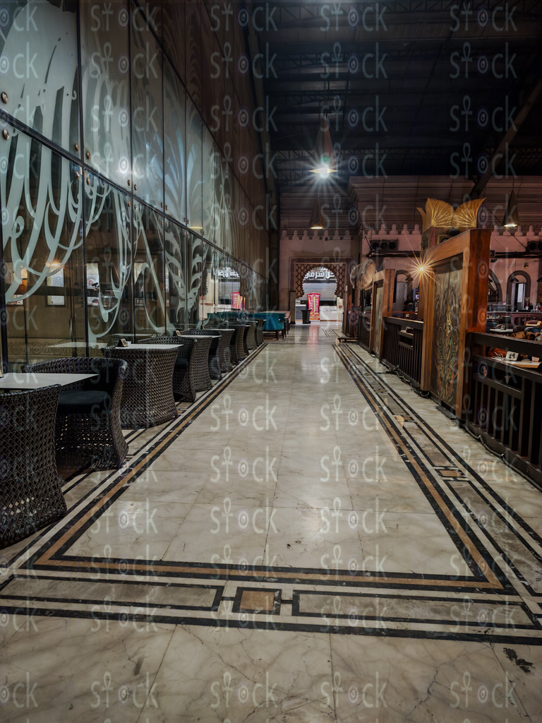 Pathway to the Trains