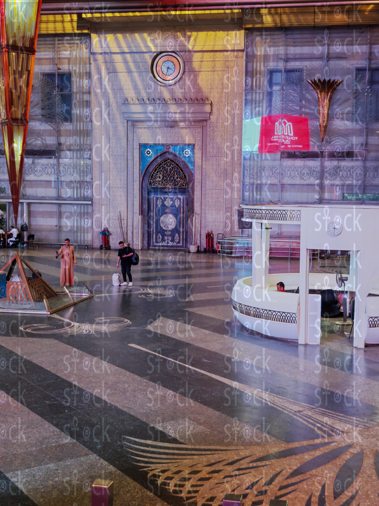 The Old Clock Above the Entrance – Ramses Station 