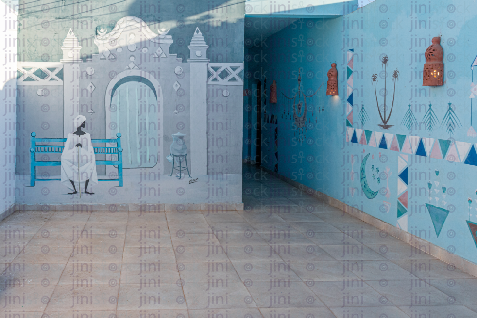 colorful nubian hotel