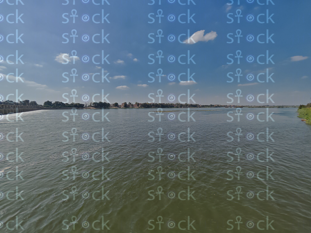 The River’s Gentle Curve and Banks