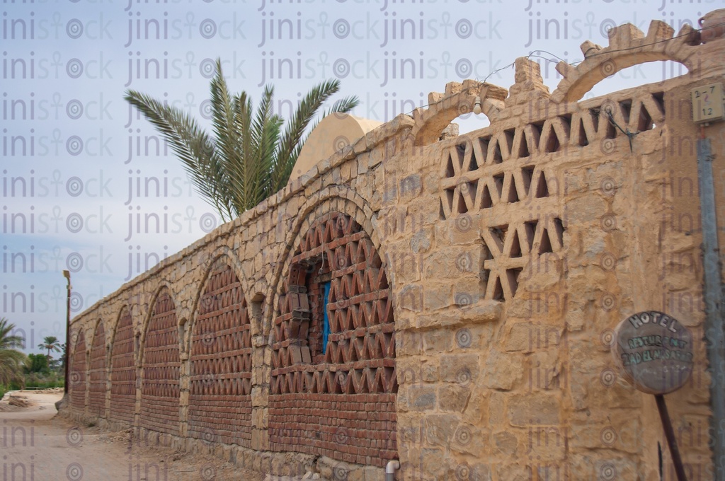 A beautiful building in the countryside in Fayoum