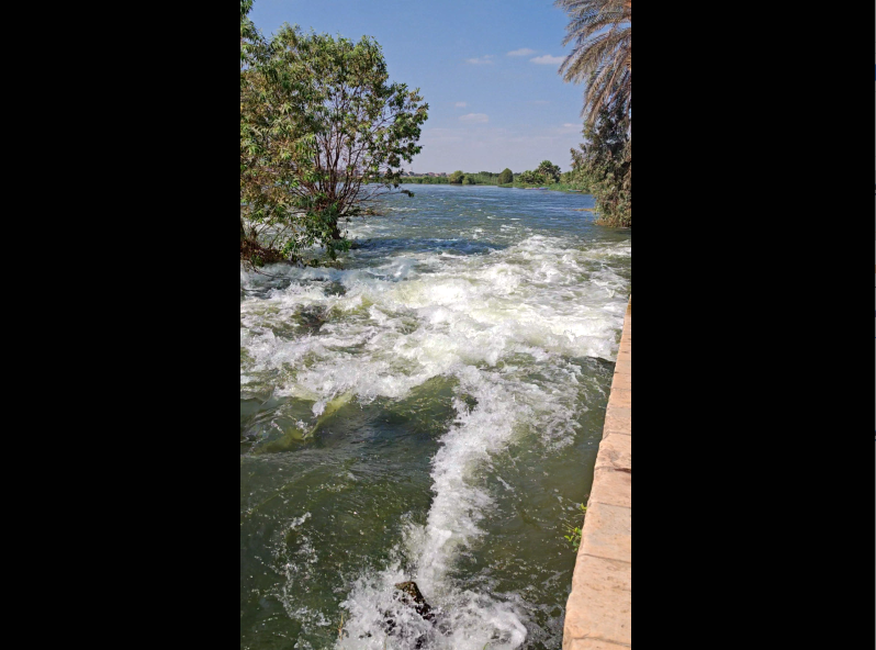 Water levels rise in Rashid branch in Qalyubia, Qanater El-Khairia