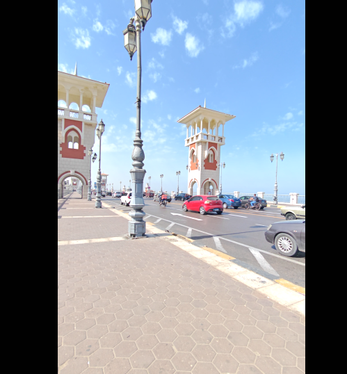 Cars on Stanley Bridge 