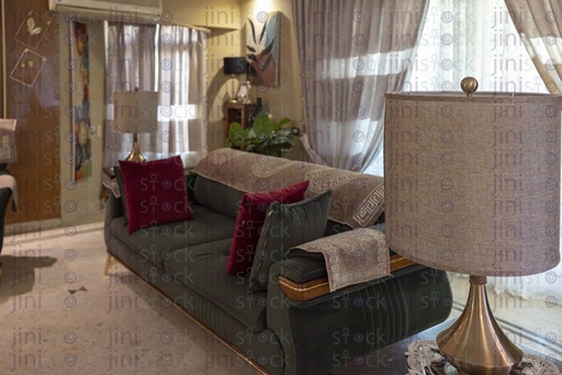 living room in neutral colors