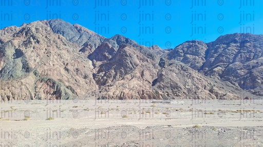 Desert and Sinai Mountains in South Sinai can be used as a background for designs