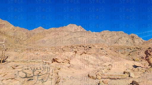 The Sinai Mountains in South Sinai can be used as a background for designs.