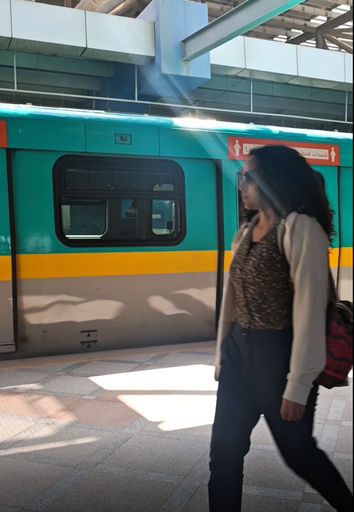 3rd line adly mansour station green line metro Egyptian transportation