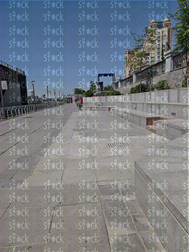 One of the entrances to the tourist walkway of the people of Egypt