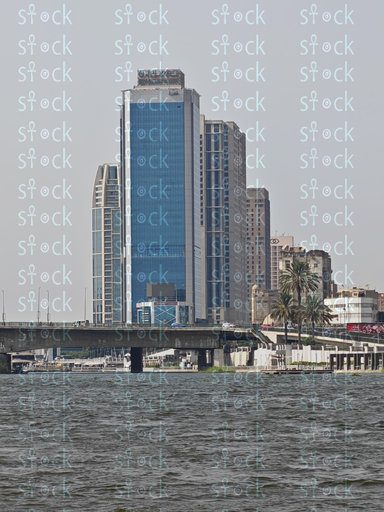National Bank of Egypt building overlooking the Nile