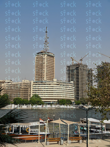 Panoramic view of Maspero and the new development towers