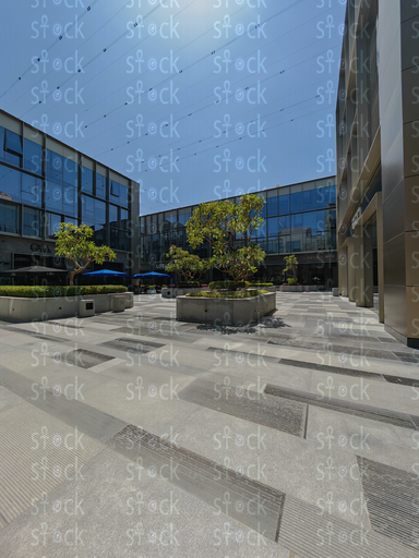 Open courtyard inside 5A 