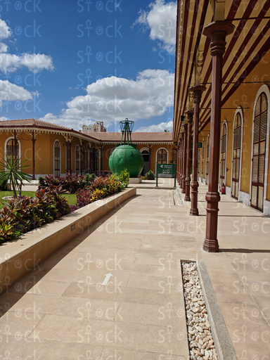 سلالم المدخل الكبير متحف قناة السويس