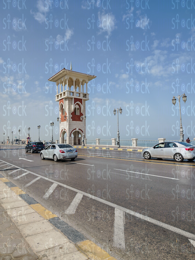  حركة المرور على كوبري ستانلي نهارا