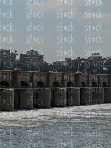 River Scenery Through the Arches