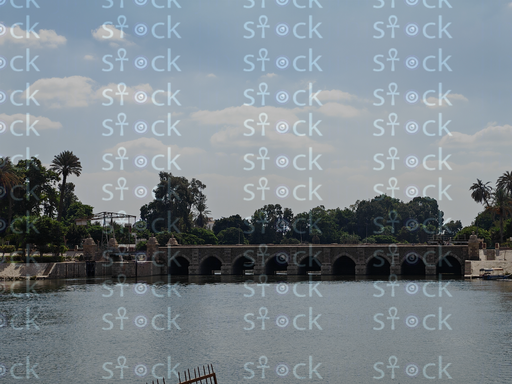 حيث تنقسم مياه النيل